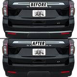 2021-2023 Chevrolet Suburban | Rear Bumper Trim Chrome Delete PreCut Vinyl Wrap