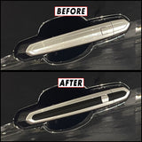 2013-2018 Cadillac ATS Sedan | Door Handle Chrome Delete PreCut Vinyl Wrap