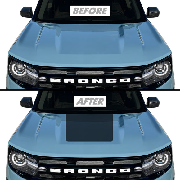 2021-2023 Ford Bronco Sport | Center Hood PreCut Vinyl Wrap