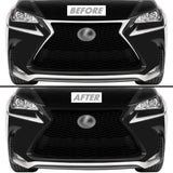 2013-2021 Lexus NX | Front Grill Trim Chrome Delete PreCut Vinyl Wrap