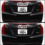 2013-2018 Cadillac ATS Sedan | Rear Trunk Trim Chrome Delete PreCut Vinyl Wrap