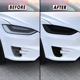 2016-2021 Tesla Model X | Headlight PreCut Tint Overlays