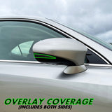 2014-2020 Lexus IS | Mirror Turn Signal PreCut Tint Overlays