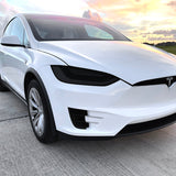 2016-2021 Tesla Model X | Headlight PreCut Tint Overlays