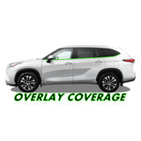 2020-2023 Toyota Highlander | Window Trim Chrome Delete PreCut Vinyl Wrap