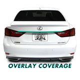 2013-2020 Lexus GS | Rear Trunk Trim Chrome Delete PreCut Vinyl Wrap