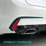 2018-2020 Acura TLX | Rear Bumper Side Trim Chrome Delete PreCut Vinyl Wrap