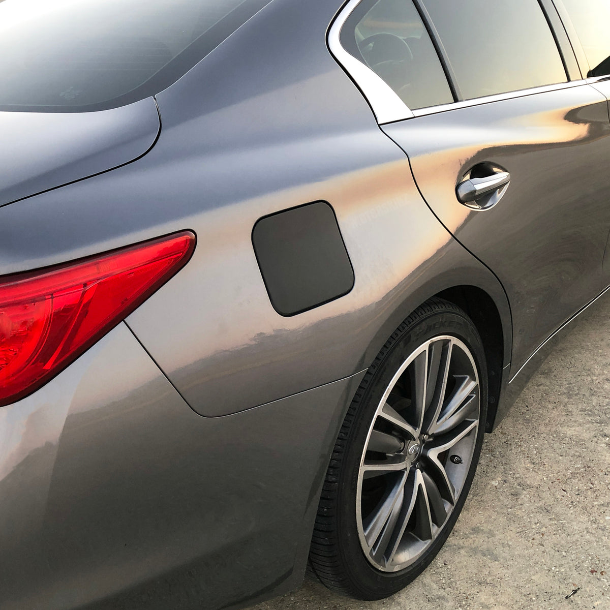 20142022 Infiniti Q50 Gas Cap PreCut Vinyl Wrap SlickMod