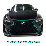 2016-2019 Lexus RX F Sport | Front Grill Trim Chrome Delete PreCut Vinyl Wrap