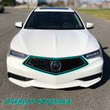2018-2020 Acura TLX | Front Grill Trim Chrome Delete PreCut Vinyl Wrap