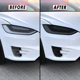 2016-2021 Tesla Model X | Headlight PreCut Tint Overlays