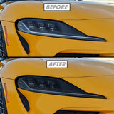 2020-2023 Toyota Supra | Headlight PreCut Tint Overlays