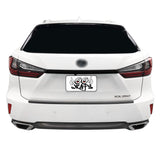 2016-2022 Lexus RX | Tailgate Trim Chrome Delete PreCut Vinyl Wrap