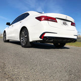 2018-2020 Acura TLX | Rear Bumper Side Trim Chrome Delete PreCut Vinyl Wrap