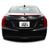 2013-2018 Cadillac ATS Sedan | Rear Trunk Trim Chrome Delete PreCut Vinyl Wrap