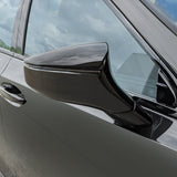2019-2023 Lexus ES | Mirror Trim Chrome Delete PreCut Vinyl Wrap