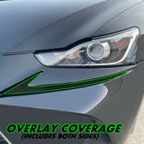 2017-2020 Lexus IS | DRL Turn Signal PreCut Tint Overlays