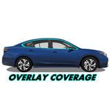 2020-2022 Subaru Legacy | Window Trim Chrome Delete PreCut Vinyl Wrap