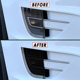 2016-2021 Tesla Model X | Fog Light Cutout PreCut Tint Overlays