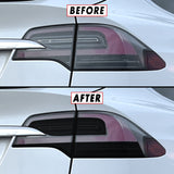 2016-2021 Tesla Model X | Tail Light Cutout PreCut Tint Overlays