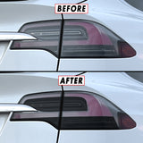 2016-2021 Tesla Model X | Tail Light Cutout PreCut Tint Overlays