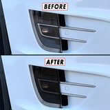 2016-2021 Tesla Model X | Fog Light Cutout PreCut Tint Overlays