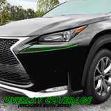 2015-2021 Lexus NX | DRL Turn Signal PreCut Tint Overlays