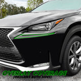 2015-2021 Lexus NX | DRL Turn Signal PreCut Tint Overlays