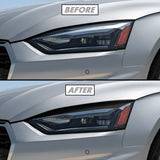 2020-2024 Audi A5 / S5 / RS5 | Headlight Eyelid PreCut Vinyl Overlays