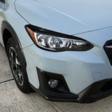 2018-2023 Subaru Crosstrek | Headlight Eyelid PreCut Vinyl Overlays