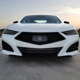 2021-2023 Acura TLX | Front Grill Trim Chrome Delete PreCut Vinyl Wrap