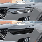 2020-2024 Cadillac XT6 | Headlight PreCut Tint Overlays