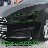 2018-2019 Audi A5 / S5 | Headlight PreCut Tint Overlays