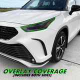 2020-2023 Toyota Highlander | Headlight PreCut Tint Overlays