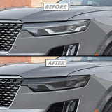 2020-2024 Cadillac XT6 | Headlight & Fog Light DRL PreCut Tint Overlays
