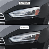 2018-2019 Audi A5 / S5 | HID Headlight Cutout PreCut Tint Overlays