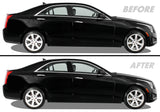 2013-2018 Cadillac ATS Sedan | Door Pillars PreCut Vinyl Wrap