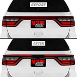 2014-2023 Dodge Durango | Tail Light Race Track PreCut Tint Overlays