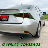 2014-2016 Lexus IS | Tail Light PreCut Tint Overlays