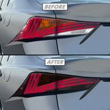 2017-2020 Lexus IS | Tail Light Cutout PreCut Tint Overlays