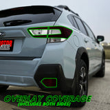 2018-2022 Subaru Crosstrek | Tail Light Cutout PreCut Tint Overlays