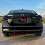 2020-2023 Nissan Sentra | Tail Light Cutout PreCut Tint Overlays