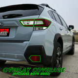 2018-2022 Subaru Crosstrek | Tail Light Cutout PreCut Tint Overlays