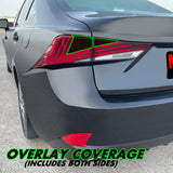 2017-2020 Lexus IS | Tail Light Turn Signal PreCut Tint Overlays