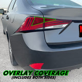 2017-2020 Lexus IS | Tail Light Turn Signal PreCut Tint Overlays