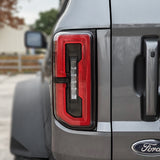 2021-2023 Ford Bronco | Tail Light Turn Signal PreCut Tint Overlays