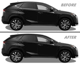 2013-2021 Lexus NX | Window Trim Chrome Delete PreCut Vinyl Wrap