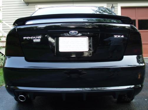 2005-2007 Ford Focus Sedan | Tail Light PreCut Tint Overlays