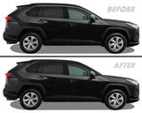 2019-2023 Toyota RAV4 | Window Trim Chrome Delete PreCut Vinyl Wrap