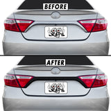 2015-2017 Toyota Camry | Rear Trunk Trim Chrome Delete PreCut Vinyl Wrap